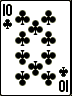 10 of Clubs